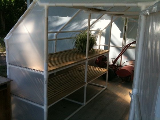 FabArtDIY PVC Gardening Ideas and Projects - PVC Green House