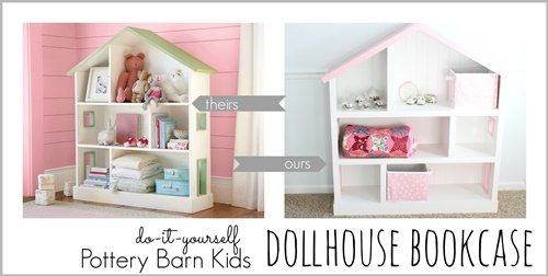 How to DIY Doll House Bookcase