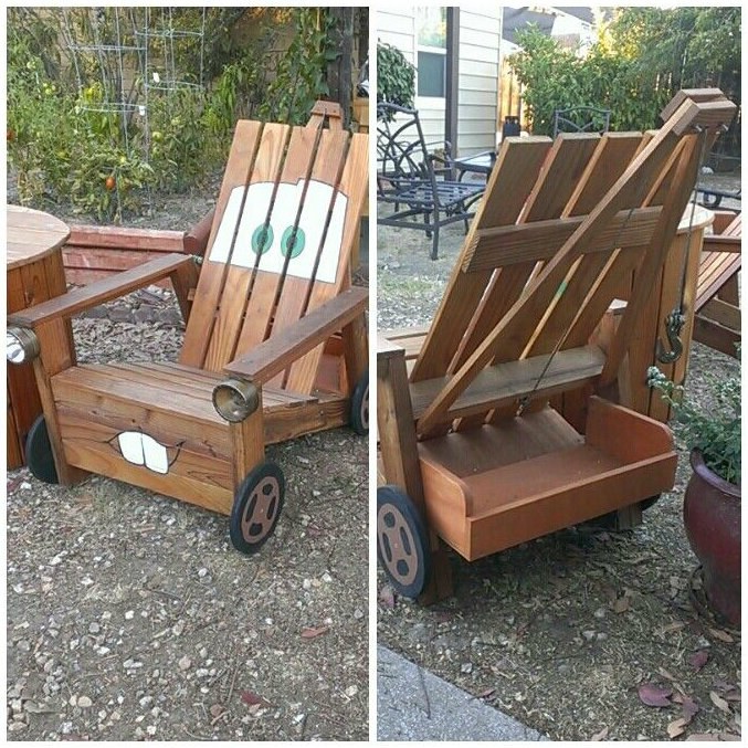 How to DIY Tow Mater Chair