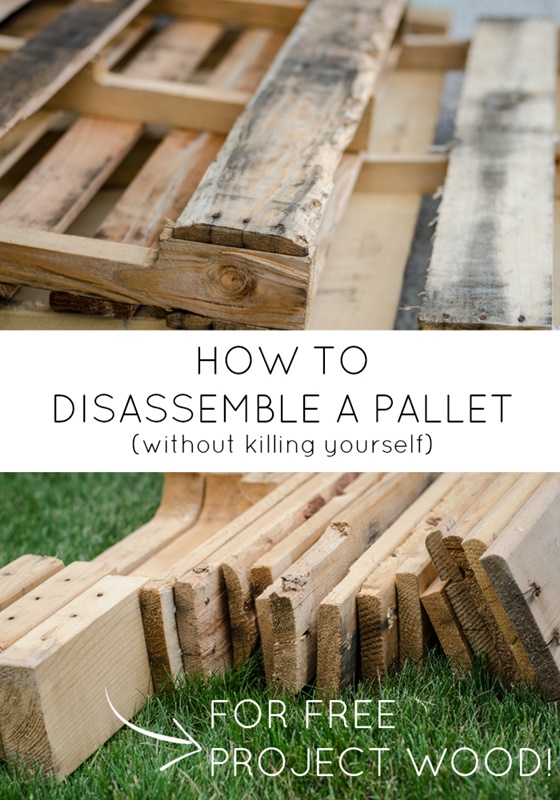 How to Easily Disassemble A Pallet
