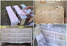 How to DIY Lace Painted Furniture Tutorial + Video How to DIY Lace Painted Furniture Tutorial + Video