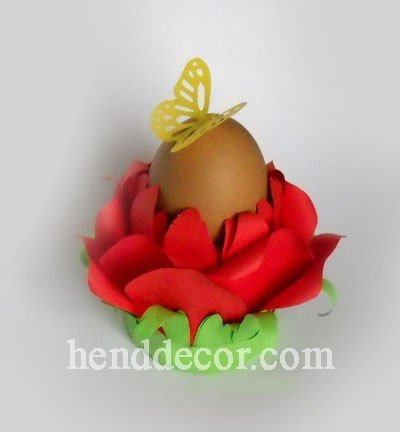 easter egg flower holder