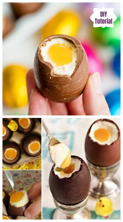 DIY Cheesecake Chocolate Easter Eggs Recipes