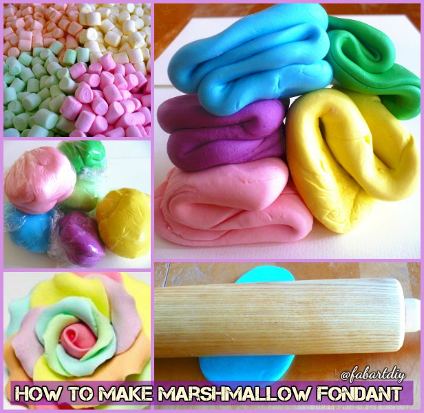 DIY Homemade Marshmallow Fondant Recipe-video