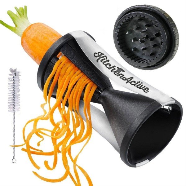 25+ Cool and Practical Kitchen Gadgets For Food Lovers.- Spiral Slicer Zucchini Spaghetti Pasta Maker