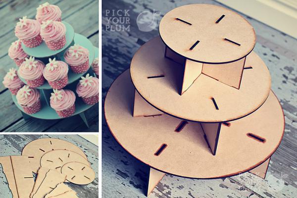 DIY Couture Cupcake Stand