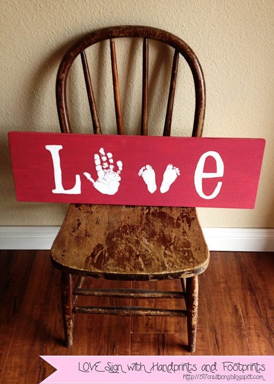 Hand & Footprint Art DIY Ideas and Projects6