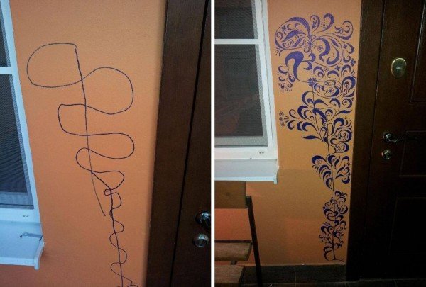 Turn your Toddler Scribble into Wall Art