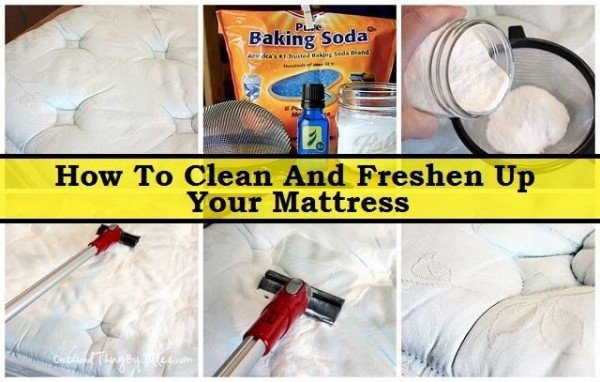 how to clean and freshen up mattress yourself at home (homemade recipe)