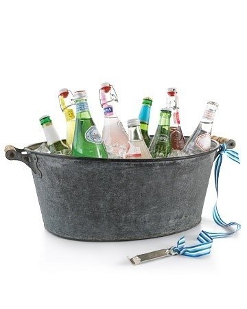 20 Outdoor Party Hacks You've Got To Try This Summer -Tie a bottle opener to the drink tub or cooler.