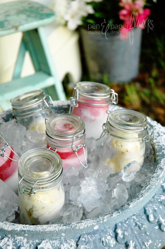 20 Outdoor Party Hacks You've Got To Try This Summer - preserve icecream in a jar