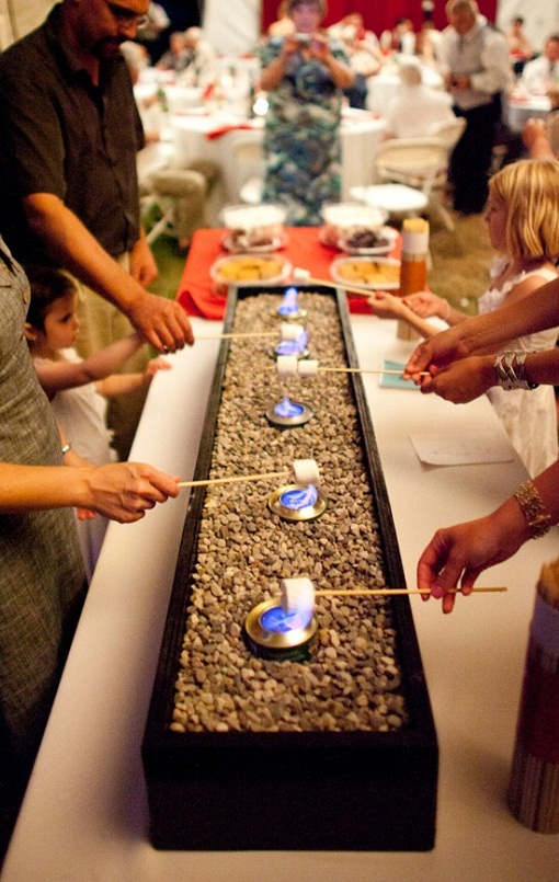 20 Outdoor Party Hacks You've Got To Try This Summer - a s'more bar