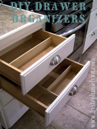 50+ Home Storage Solutions & Ideas DIY-Utensil-Drawer