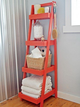 50+ Home Storage Solutions & Ideas Storage-Ladder