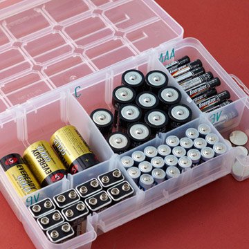 50+ Home Storage Solutions & Ideas batteries