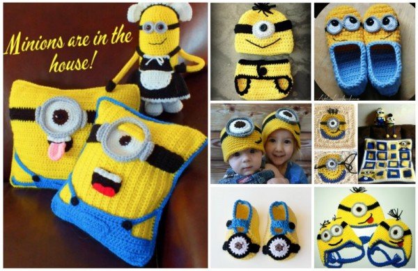 DIY Crochet Minion Projects Roundup (Free Pattern)