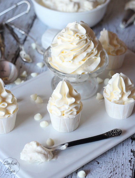 DIY How to Make 2-Ingredient White Chocolate Buttercream