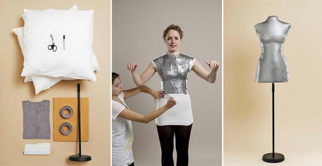 DIY How to Make Your Own Shape Sewing Mannequin