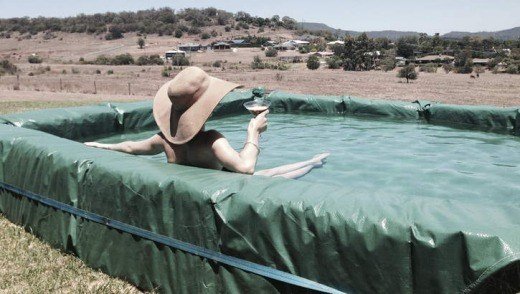 How to DIY Hay Swimming Pool 