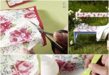 Decoupage Old Furniture DIY Tutorial (Video) How to DIY Decoupaged furniture tutorial