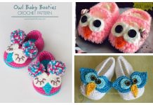 Mary Jane Baby Owl Slippers Crochet Patterns + Video Crochet Mary Jane Baby Owl Slippers Crochet Patterns + Video