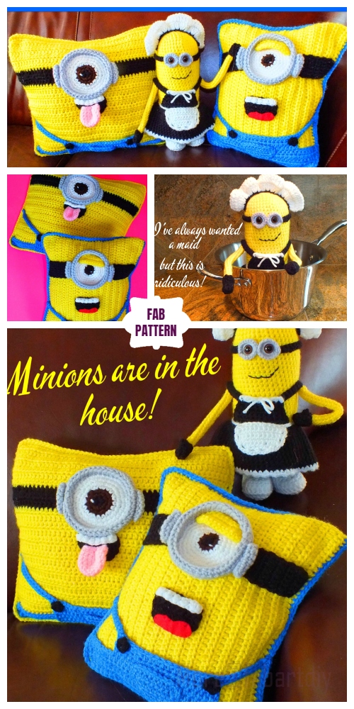 crochet minion doll