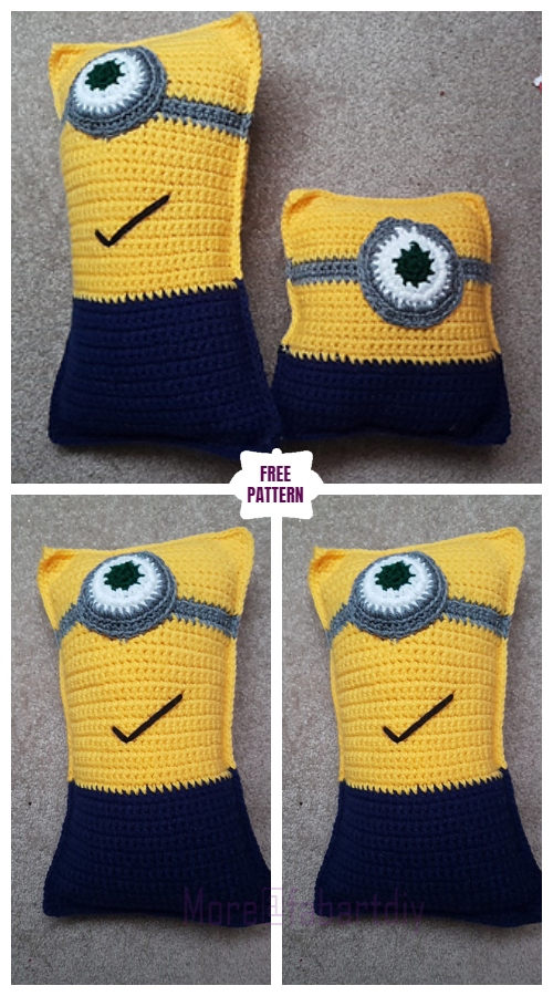 DIY Crochet Tall Minion Ragdoll Free Crochet Pattern