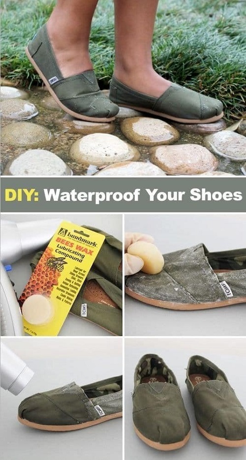 Simple Hacks to Make Shoes More Comfortable - Waterproof Your Shoes With Beeswax