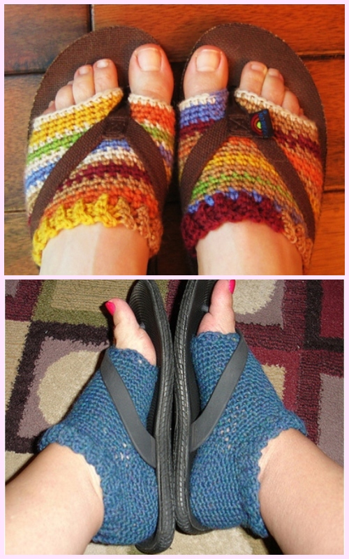 Simple Hacks to Make Shoes More Comfortable - Make Your Own Flip Flop Socks 