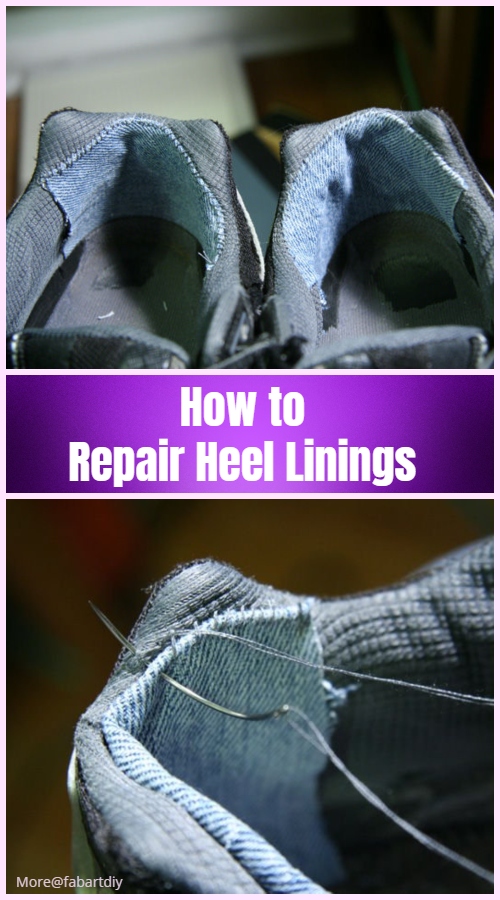 Simple Hacks to Make Shoes More Comfortable - Repair Heel Linings