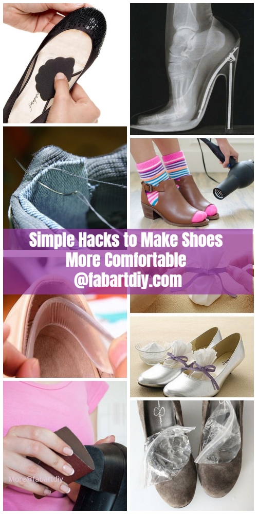 Simple Hacks to Make Shoes More Comfortable - Ladies Must Read