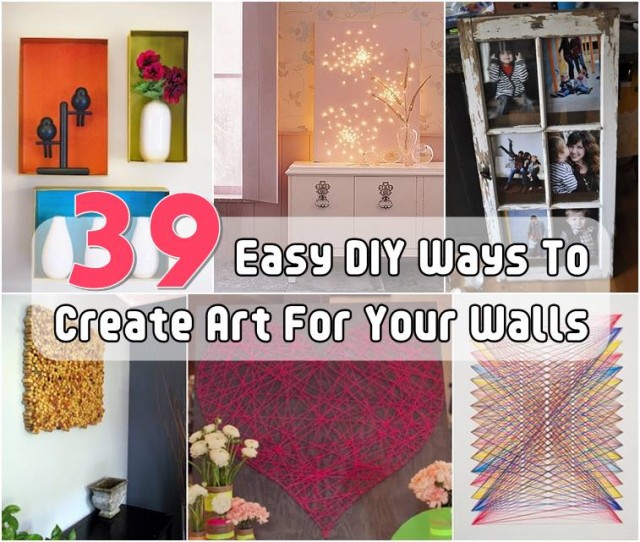 Easy DIY Ways To Create Art For Your Walls