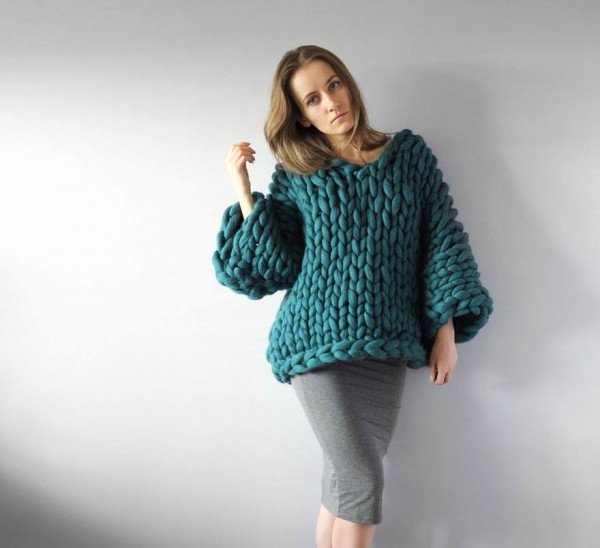 DIY Super Chunky Knitwear By Anna Mo