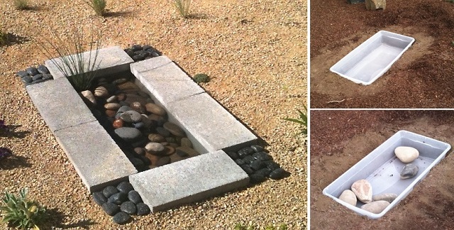 How To Make A Contemporary Garden Water Feature For Less Than $30. 