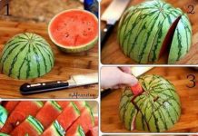 How to Cut Watermelon for Little Fingers Tips on How to Cut Watermelon