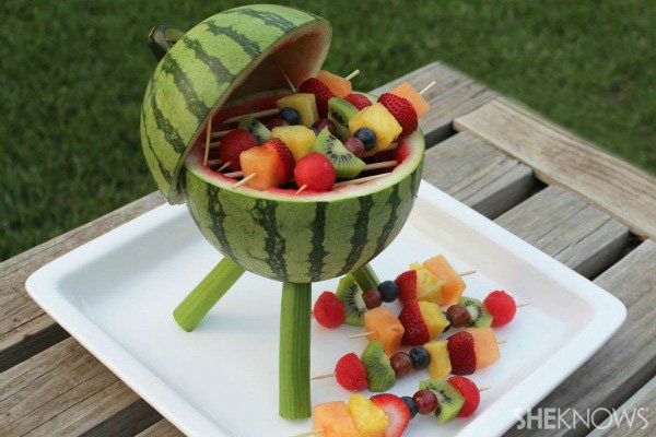 How to Serve Watermelon - watermelon grill tutorial