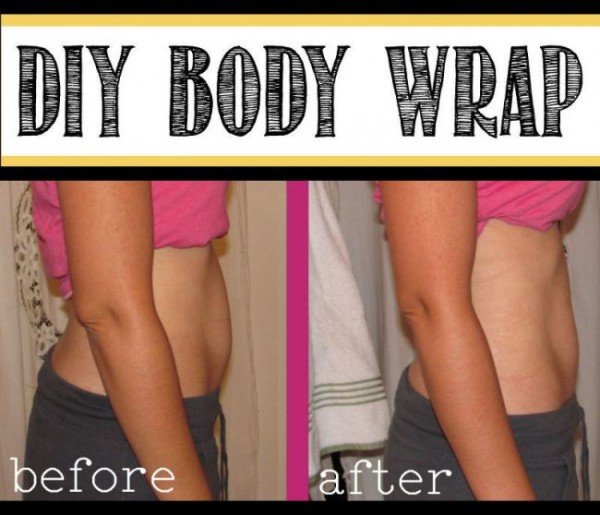 DIY Body Wrap – Lose up to 1 inch over night!