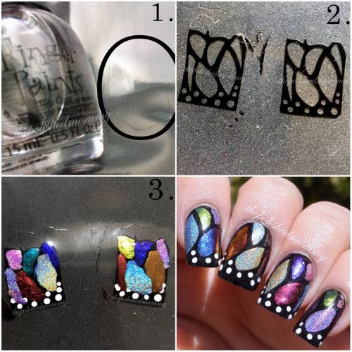 DIY Butterfly Nail Art Tutorials