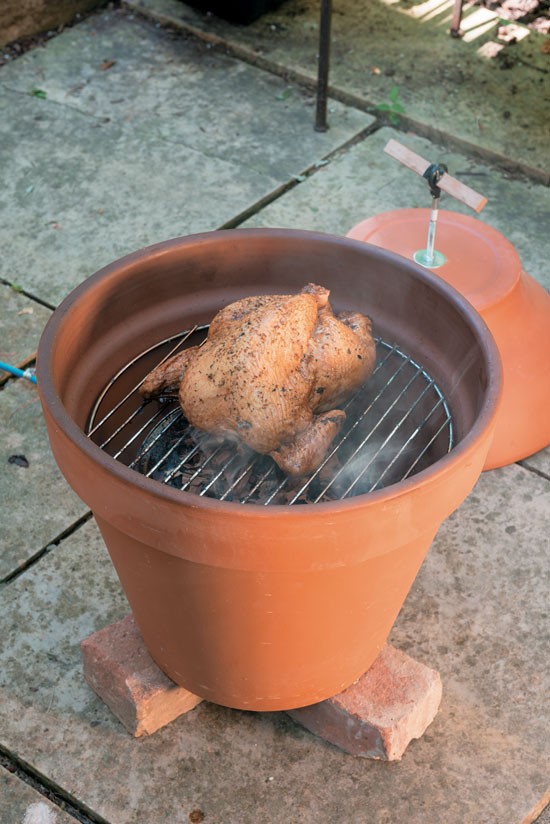 DIY How to Make Clay Pot Smoker Tutorial