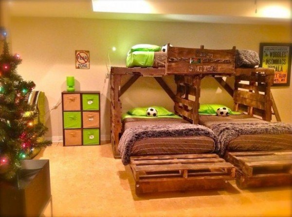 kids pallet beds