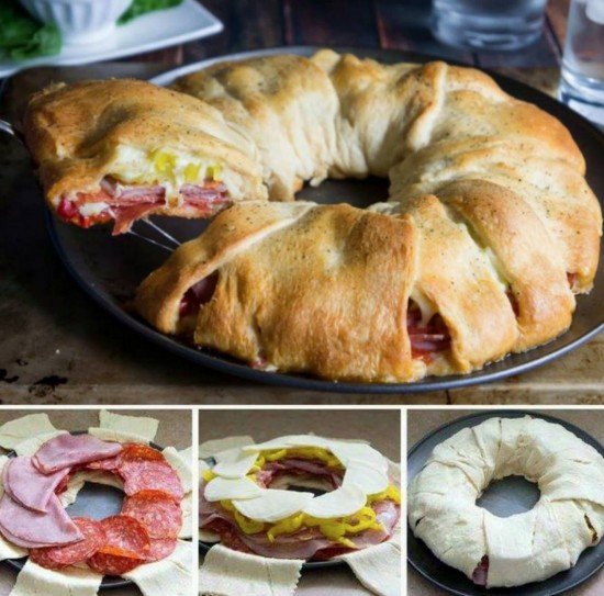 DIY Spicy Italian Crescent Ring Recipe