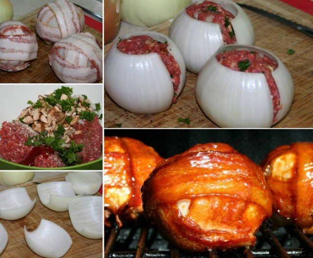 How to DIY BBQ Meatball Onion Bombs Tutorial