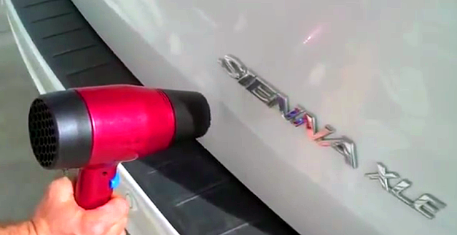 How to Fix A Small Dent On Your Car Yourself - video