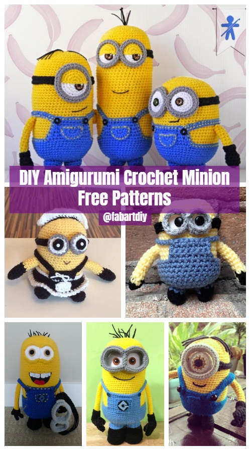 DIY Amigurumi Crochet Minion Free Patterns