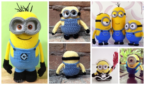 DIY Amigurumi Crochet Minion Free Patterns