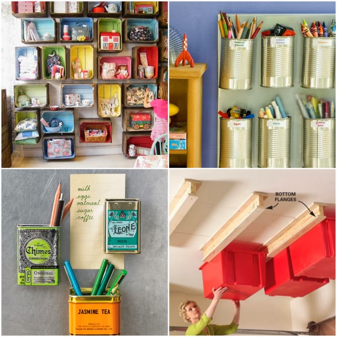 25 Totally Clever Storage Tips &Tricks