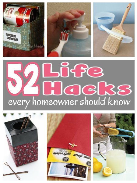 52 Life Hacks Every Homeowner Should Know