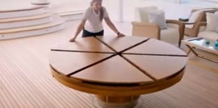 Creative Design of Expandable Round Dining Table