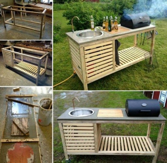 How to Make All In One BBQ Unit