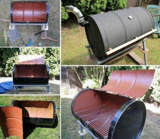 How to Make Metal Drum BBQ Pit